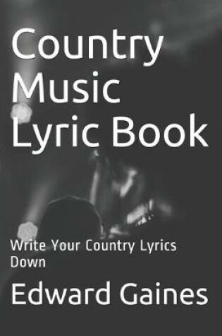 Cover of Country Music Lyric Book