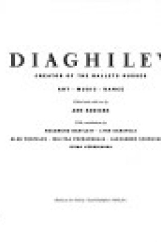 Cover of Diaghilev