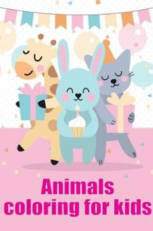 Cover of Animals coloring for kids