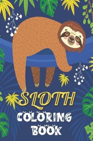 Cover of Sloth Coloring Book