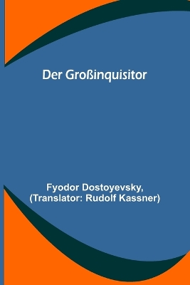 Book cover for Der Großinquisitor