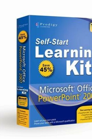 Cover of Microsoft Office PowerPoint 2007 Self-Start Learning Kit