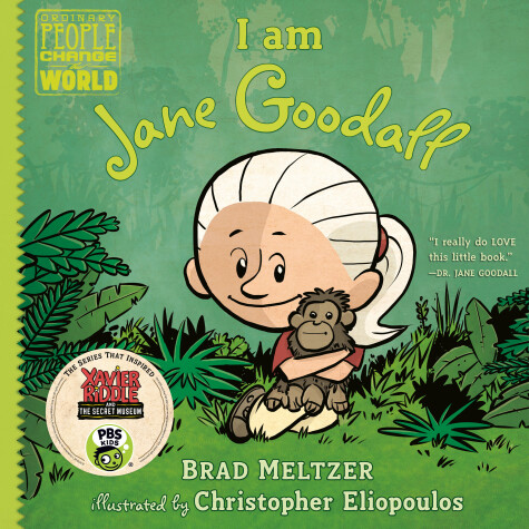 Book cover for I am Jane Goodall