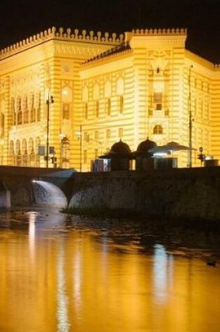 Cover of Notebook Bosnia and Herzegovina Sarajevo Bridge Scene