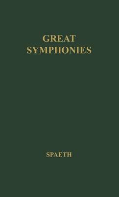 Book cover for Great Symphonies