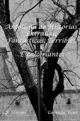 Book cover for Antolog'a de Historias Extra-as, Fant+sticas, Terribles y Escalofriantes