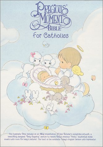 Book cover for Precious Moments Bible for Catholics