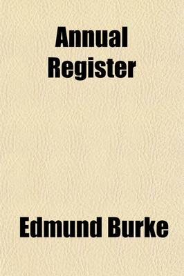 Book cover for The Annual Register (Volume 110)