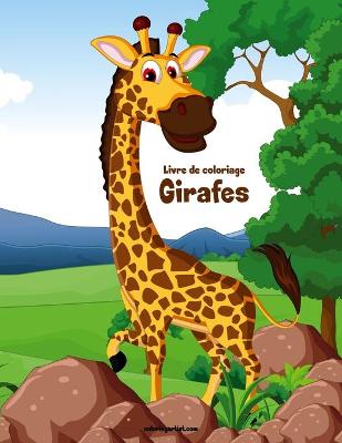 Cover of Livre de coloriage Girafes 1