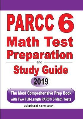 Book cover for PARCC 6 Math Test Preparation and Study Guide