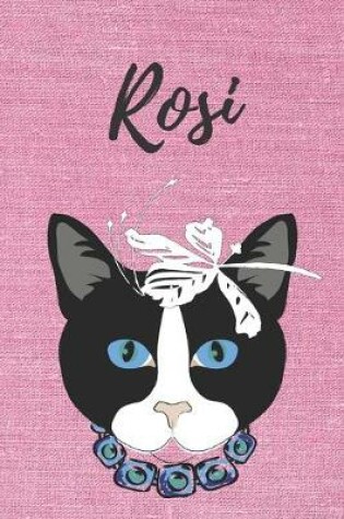 Cover of Rosi Notizbuch Katze / Malbuch / Tagebuch / Kritzelbuch / Journal / DIN A5 / Geschenk