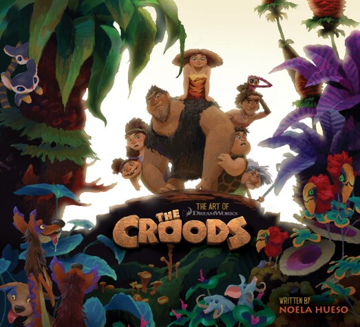Book cover for The Art of the Croods