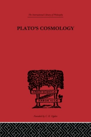 Cover of Plato's Cosmology