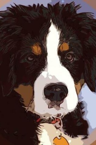 Cover of Bernese Mountain Dog Composition Notebook, Narrow Ruled