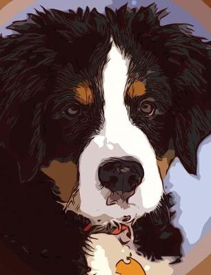 Book cover for Bernese Mountain Dog Composition Notebook, Narrow Ruled
