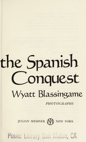 Book cover for The Incas and the Spanish Conquest