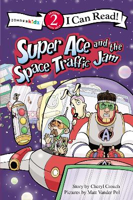 Book cover for Super Ace and the Space Traffic Jam