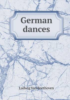 Book cover for German dances