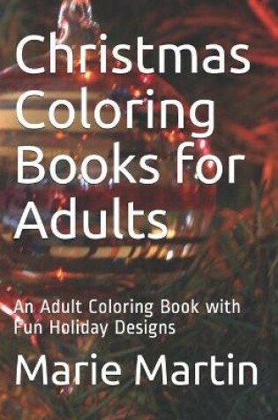 Cover of Christmas Coloring Books for Adults