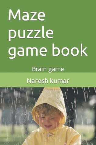 Cover of Maze puzzle game book