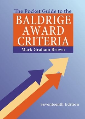 Book cover for The Pocket Guide to the Baldrige Award Criteria (5-Pack)