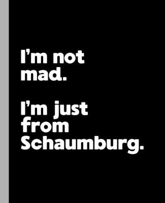 Book cover for I'm not mad. I'm just from Schaumburg.