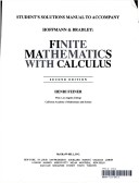 Book cover for Finite Mathematics with Calculus