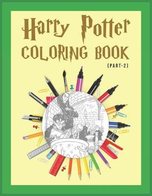 Book cover for Harry Potter Coloring Book (Part-2)