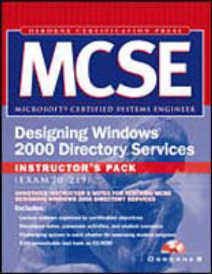 Book cover for Mcse Designing Windows 2000 Directory Services Instructor's Pack