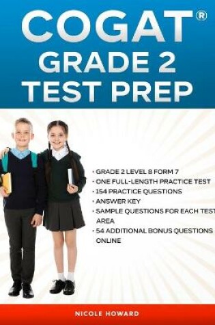 Cover of Cogat(r) Grade 2 Test Prep