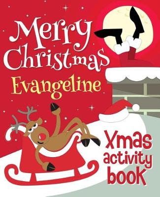 Book cover for Merry Christmas Evangeline - Xmas Activity Book