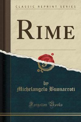 Book cover for Rime (Classic Reprint)