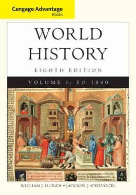 Book cover for Cengage Advantage Books: World History, Volume I