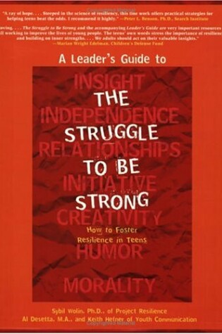 Cover of Leaders Guide to Struggle to be Strong