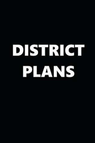 Cover of 2020 Daily Planner Political Theme District Plans Black White 388 Pages