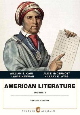 Book cover for American Literature, Volume 1 with Access Code