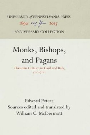 Cover of Monks Bishops Pb