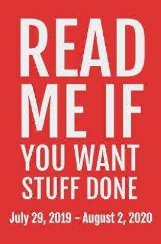 Cover of Read Me If You Want Stuff Done