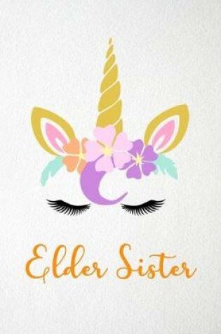 Cover of Elder Sister A5 Lined Notebook 110 Pages