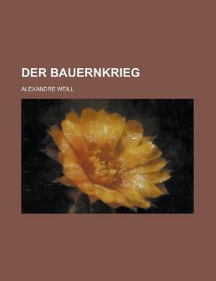 Book cover for Der Bauernkrieg