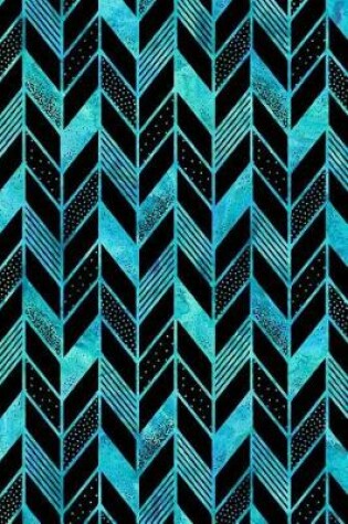 Cover of Bullet Journal Notebook Abstract Feather Pattern 1