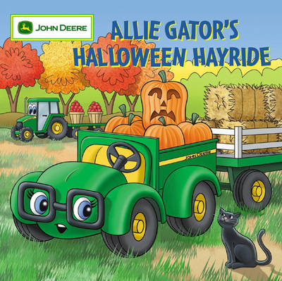 Book cover for Allie Gator's Halloween Hayride