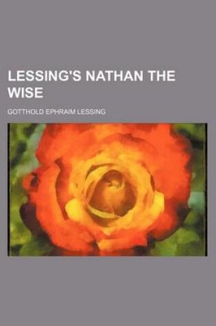 Cover of Lessing's Nathan the Wise