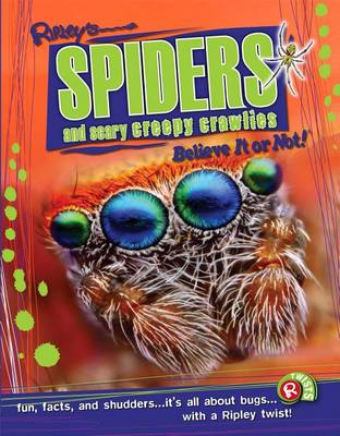 Book cover for Ripley Twists: Spiders & Scary Creepy Crawlies