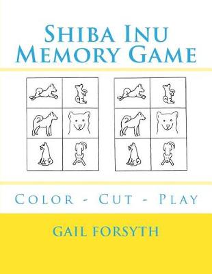 Book cover for Shiba Inu Memory Game