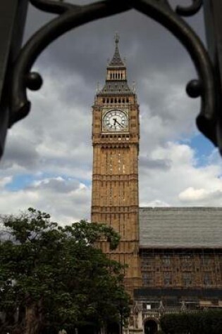 Cover of Big Ben Clock Tower at the Houses of Parliament in London England Journal