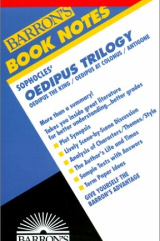 Cover of "Oedipus" Trilogy