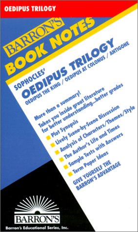 Book cover for "Oedipus" Trilogy