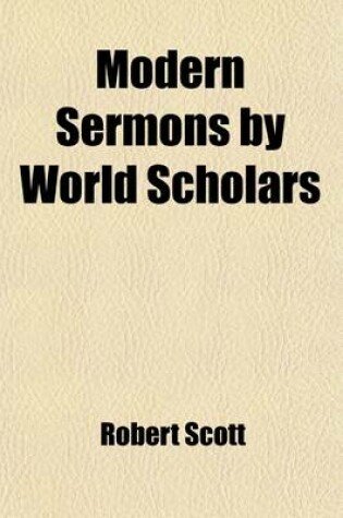 Cover of Modern Sermons by World Scholars (Volume 10)