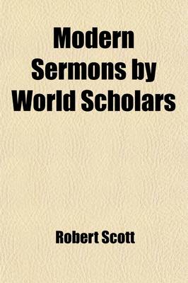 Book cover for Modern Sermons by World Scholars (Volume 10)